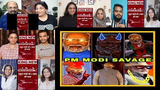 जलवा है मोदी जी का Modi ji attitude🔥😎 Reaction Mashup pakistani reactions