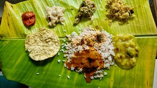 South Indian Kerala Thali in #varkala #Kerala #india #trending #tourism #Mumbai #southindianfood