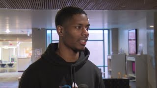 Shreveport native Greedy Williams visits Shriner's Hospital for Children on Valentine's Day