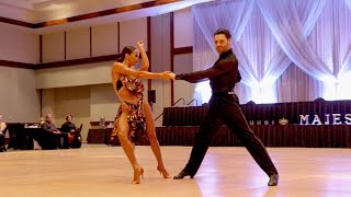 Manuel Favilla \u0026 Natalia Maidiuk - Samba I Majesty Dancesport 2023