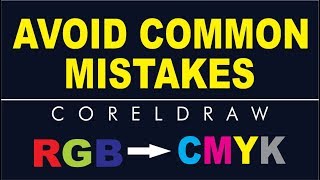 Avoid Common Mistakes | Coreldraw