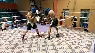 José alfredo Santiago en entrenamiento parte #1 the Best sparring