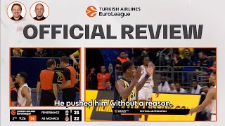 Watch and hear how the referees decided the call!
