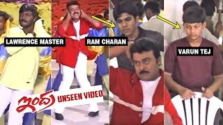 #Indra Movie Ammadu Appachi Song Making | Chiranjeevi | Ram Charan, Varun Tej | Raghava Lawrence