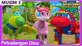 【GOGODINO Petualangan Dinosaurus】Kompilasi 20 Menit | EP07-12 | Kartun Anak | Go Go Dino Bahasa