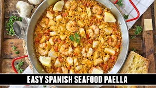 Seafood Paella that will Transport you to Spain | Quick & EASY Recipe