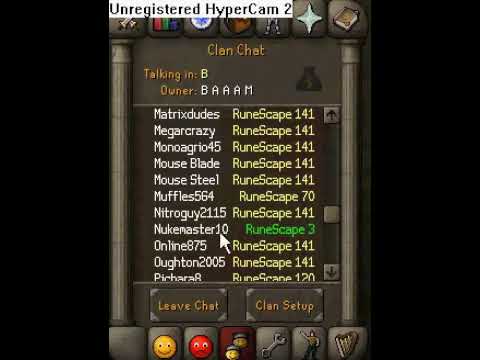 Runescape-B A A A M 's Clan!!!!! - YouTube