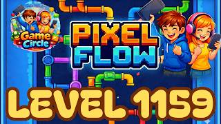 Pixel flow© - Level 1159 - solution - walkthrough
