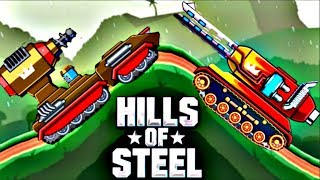 Hills Of Steel Update - MAMMOTH Tank vs TESLA Tank | Android Gameplay HD