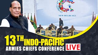 RM Rajnath Singh addresses at the 13th Indo-Pacific Armies Chiefs Conference in New Delhi