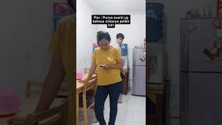 Kebiasaan suami ke istri #shorts #kebiasaan #suamiistri #lucu #viral