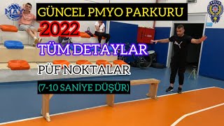 GÜNCEL PMYO PARKURU 2022 TÜM TAKTİKLER PÜF NOKTALAR (7-10 SANİYE DÜŞÜR) #pomem #pmyo #bekçilik