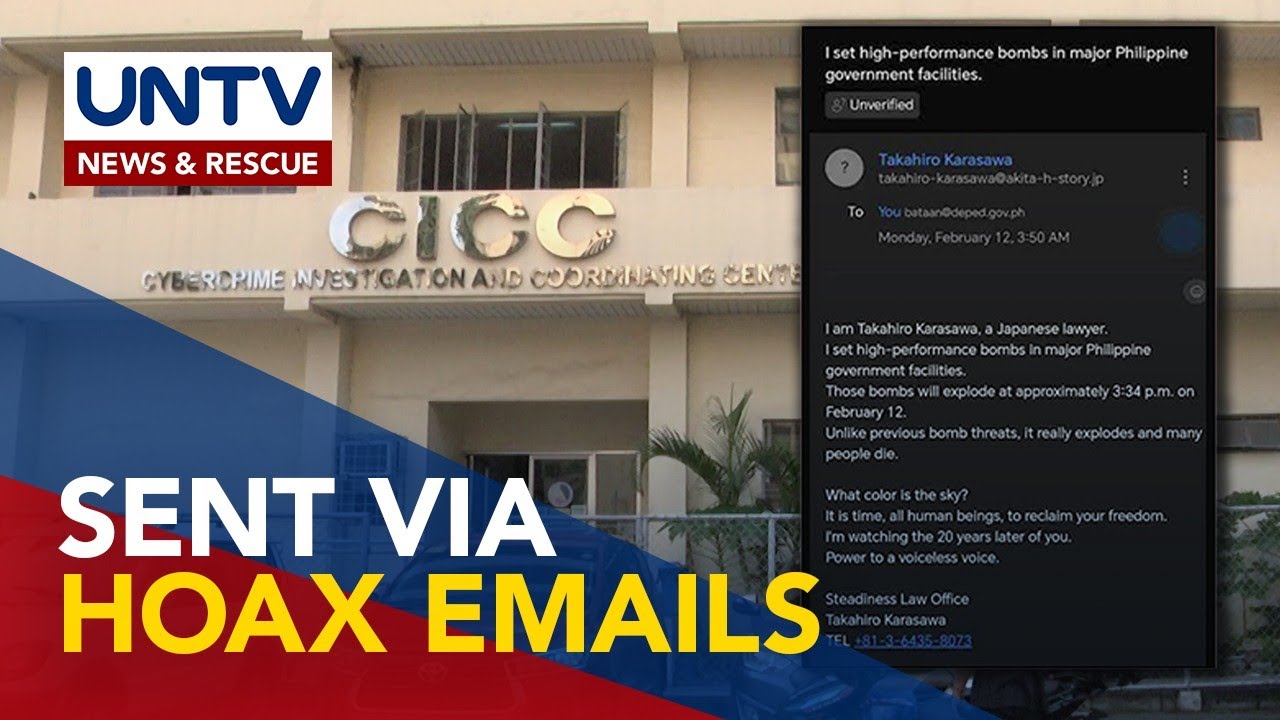 Bomb Threats Received By Gov’t Offices, Purely ‘hoaxes’ - CICC - YouTube