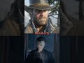 Michael Myers Vs Arthur Morgan who wins 🤔 #shorts #shortsclip