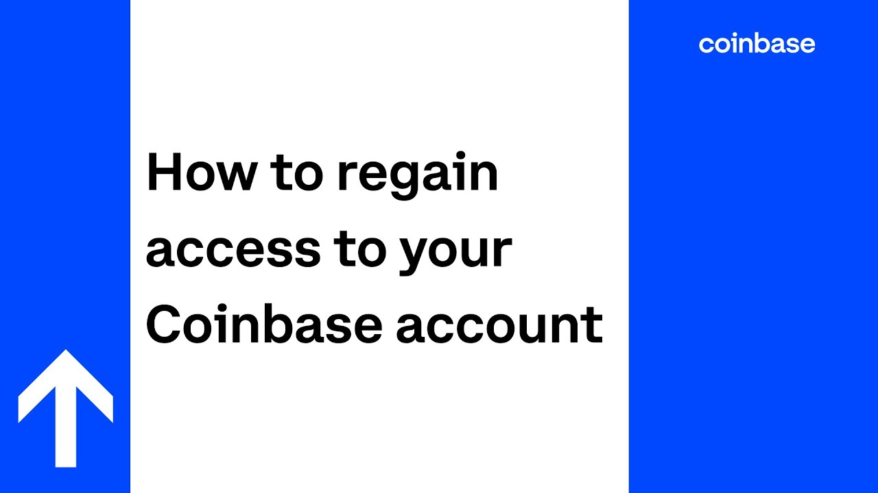 How To Regain Access To Your Coinbase Account - YouTube