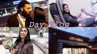 COUPLE’S NAIL SPA DATE ❤️ + Grocery  Shopping, Meal Prep, Target Haul, Sephora Run (30 MIN VLOG)