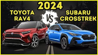 All New 2024 Toyota RAV4 Vs All New 2024 Subaru Crosstrek (Which Is The Best Buy?)