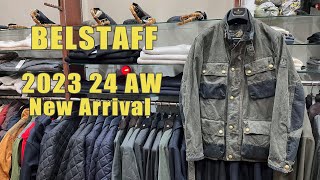 2023 秋冬 新作 BELSTAFF ベルスタッフ TRIALMASTER RACEMASTER レザー ワックスコットン シャツアウター セーター スウェット rootweb ルーツウェブ 広島