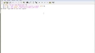 BBC BASIC tutorial part-1 Fixing errors