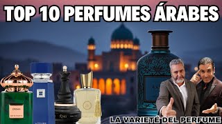 TOP 10 PERFUMES ARABES 2025 🔥 #perfume #fragrance #perfumesarabes