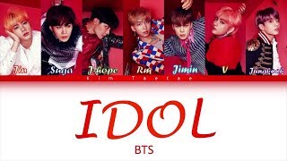 BTS (방탄소년단) - 'IDOL' Lyrics (Color Coded Eng가사)