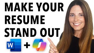 Tailor Your Resume for Any Job with Microsoft Copilot AI Using Word Online