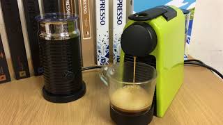 Nespresso Essenza Mini 濃縮沖泡影片