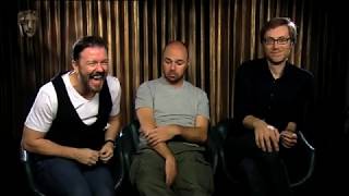 'I started off with pikelets' - Ricky Gervais, Stephen Merchant & Karl Pilkington