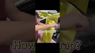 Car mirror wrap tutorial🔥🔥🔥