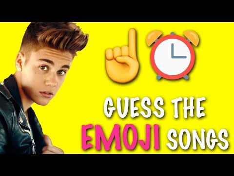 EMOJI CHALLENGE ★ Guess the Justin Bieber Songs EMOJI CHALLENGE ★ Guess the Justin Bieber Songs
