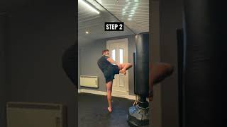 Roundhouse Kick | Step By Step Tutorial #shorts