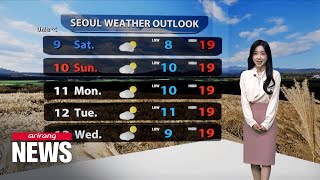 [Weather] Mild conditions will continue during the daytime this weekend