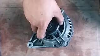 Cara membuka bearing alternator