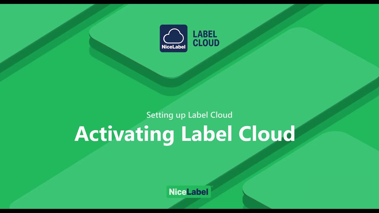 Hoe Maak Je Een Account Aan En Activeer Je Het Nicelabel Label Cloud