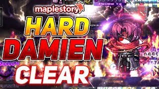 MapleStory: My First Hard Damien Clear! (Full Fight)