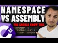 Namespace and Assembly in C# - Where is the difference?