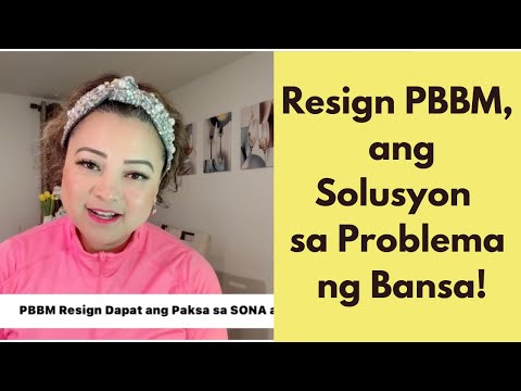 PBBM Resign Dapat ang Paksa sa SONA at ang Solusyon sa Problema ng Pilipinas? @Lovefinity Channel