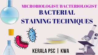 Staining Techniques |Microbiologist exam |Kerala Water Authority #keralawaterauthority lab assistant