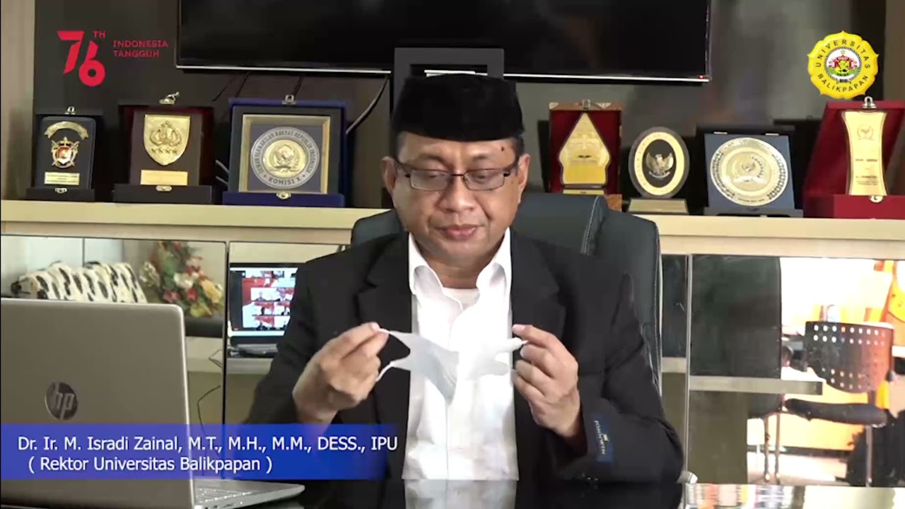 Rektor Uniba Dr. Isradi Zainal, Dirgahayu Republik Indonesia Ke 76, 17 ...