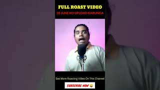 TONY KAKKAR LETEST SONG NUMBER LIKH ROAST 😂 #short #shortvideo #firstshortvideo #youtubeshort