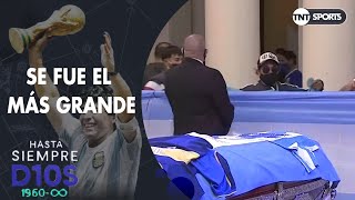 La emotiva despedida de Diego Armando MARADONA