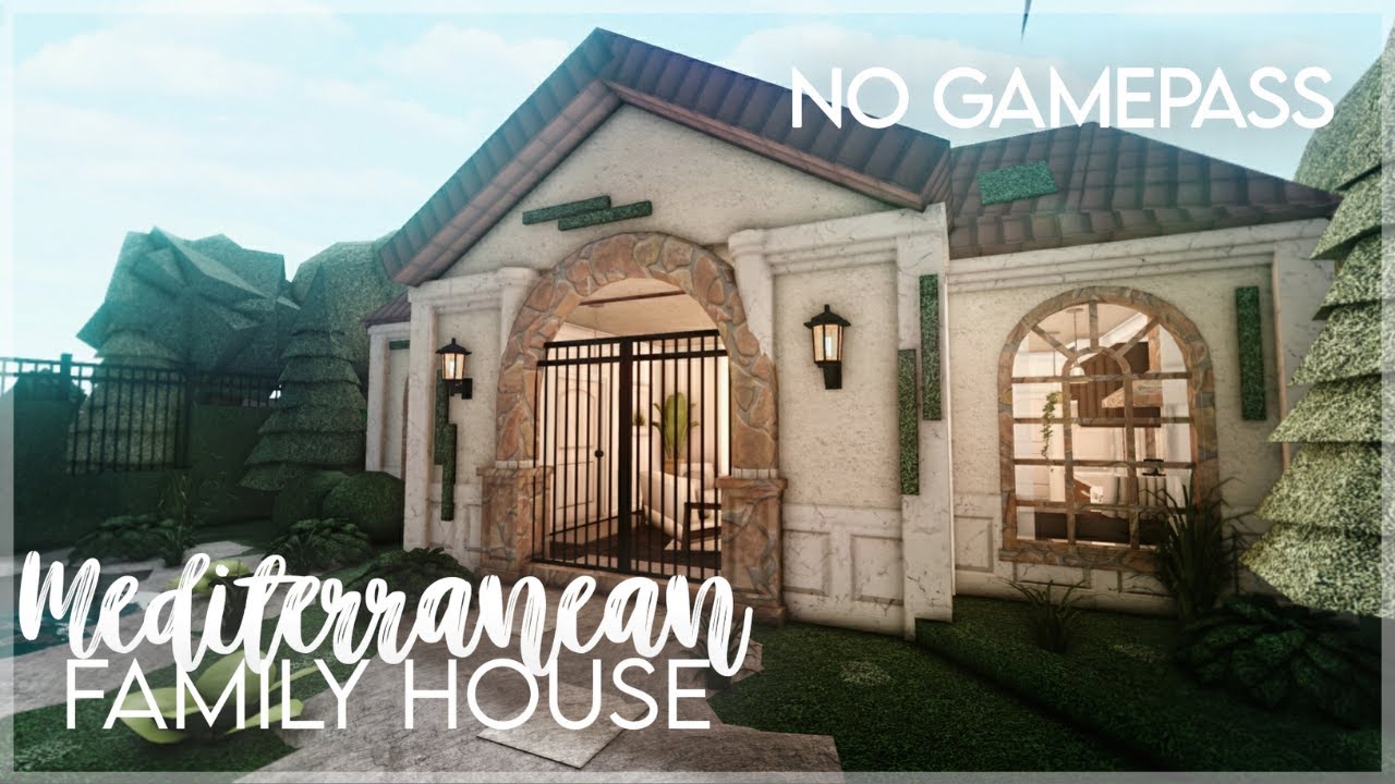 Minami Oroi Bloxburg Speedbuild And Tour - No Gamepass Mediterranean ...