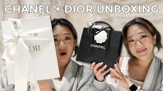 CHANEL \u0026 DIOR UNBOXING | Amsterdam Vlog #33