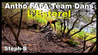 [Enduro] L 'équipe d'Antho FAFA et 4 Lapierre GLP3 dans l’Estérel, de la pente du technique...