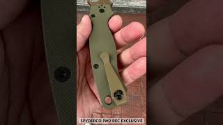 มีด SPYDERCO PM2 REC EXCLUSIVE