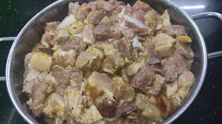 CÁCH LÀM MÓN THỊT LỢN NẤU GIẢ CẦY NGON