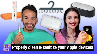 How To Clean Your Apple Devices IRL - PhoneSoap, Microfiber Cloths, Isopropyl Alcohol, and More!