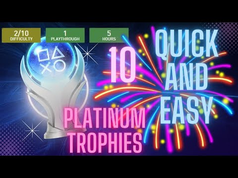 10 Easy Platinum Trophies for Beginners, Volume 4