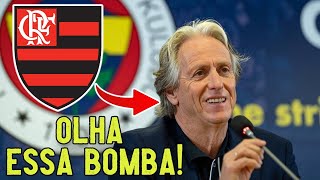 NOTICIA URGENTE!!! JORGE JESUS MIRA OUTRO JOGADOR DO FLAMENGO, NOTICIAS DO FLAMENGO HOJE