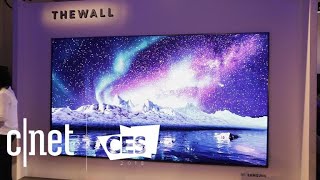Samsung The Wall is a 146-inch modular TV